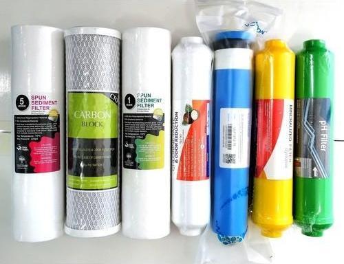 Aqualine Su Arıtma Filtre Seti 7 Li Çift Spun,vontron,mineral,alkali