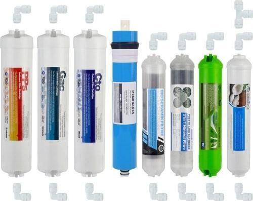 DS Natural Water Su Arıtma Cihazı Filtresi 8'li Filtre Seti Paket 12 Aşama Membran