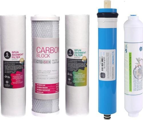E-Water Su Arıtma Cihazı 5'li Filtre Seti Ekonomik Set Vontron Membranlı