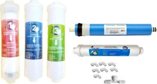 Kapalı Kasa Su Arıtma Cihazı 5 Aşama Filtre Seti Vontron Membran