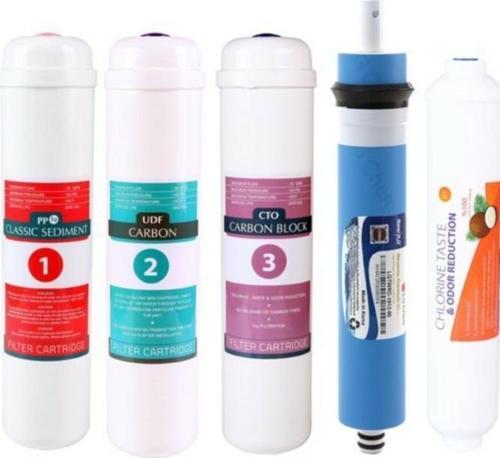 Kapalı Kasa Su Arıtma Filtre Seti Inline Antibakteriyel Standart