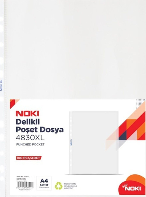 Poşet Şeffaf Dosya Xl 100 Lük