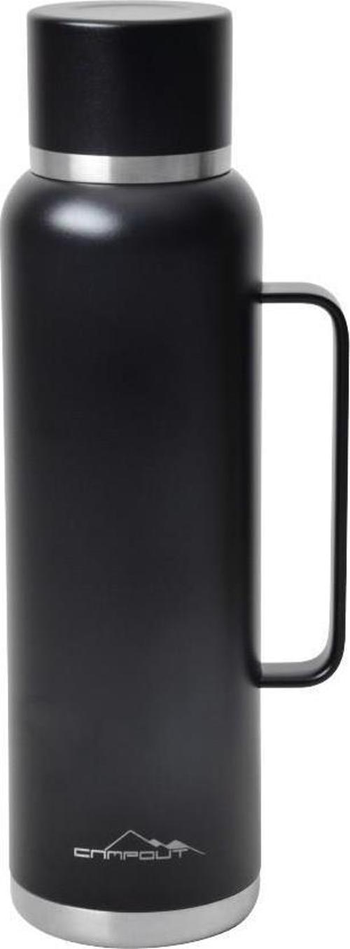 CAMPOUT ÇİFT KATMANLI TERMOS 1500 ML SİYAH