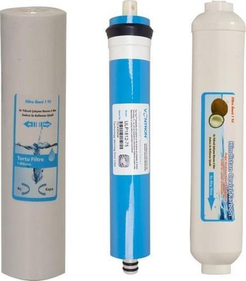 Su Arıtma 1 Micron Tortu, Membran ve Tatlandırıcı Filtresi