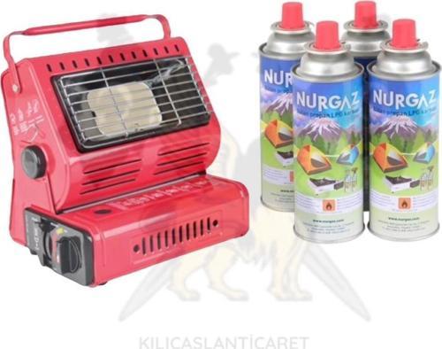 PORTATİF KAMP SOBA 4 ADET 220 GR KARTUŞLU