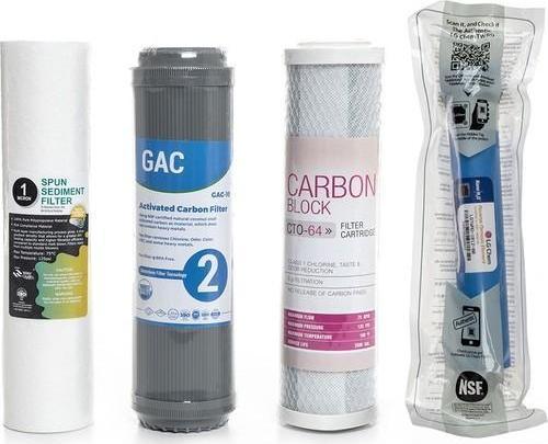 Açık Kasa Su Arıtma Cihazlarına Uyumlu 4'lü Filtre Seti Lg Membranlı
