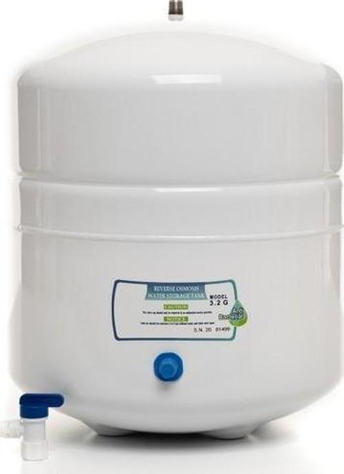 Su Arıtma Cihazı Deposu - Vana Dahil Metal./plastik Tank 12 Litre