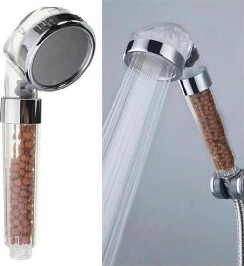 Boncuklu Spa Su Tasarruflu ve Arıtmalı Duş Başlığı Su Arıtma Filtreli Başlık Boncukluduş