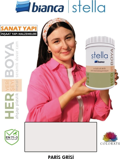 Stella Su Bazlı Akrilik Boya Rengarenk