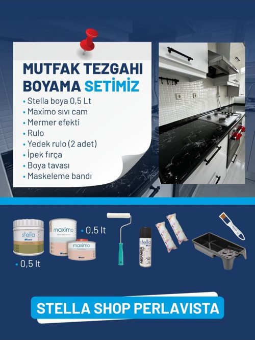 Stella Tezgah Boyama Seti
