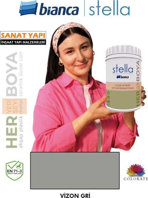 Stella Su Bazlı Akrilik Boya Rengarenk