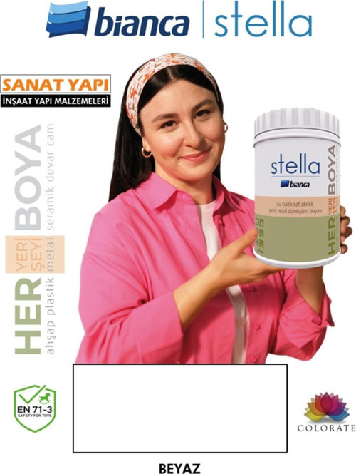 Stella Su Bazlı Akrilik Boya 1lt