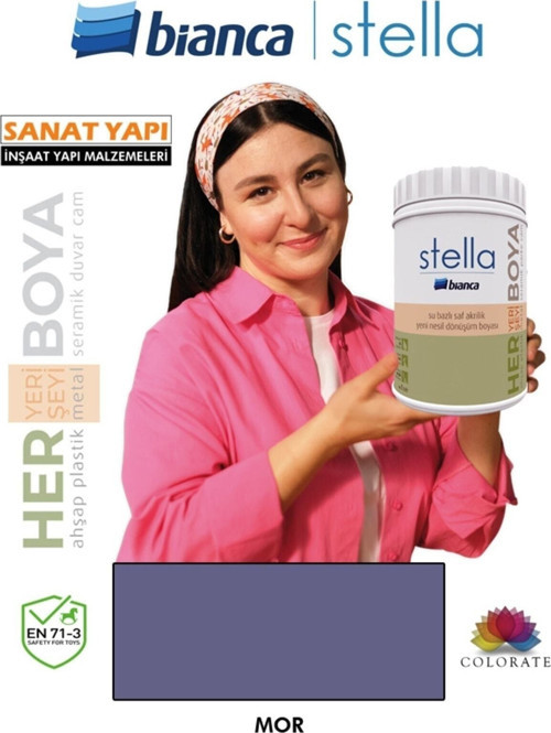 Stella Su Bazlı Akrilik Boya Rengarenk