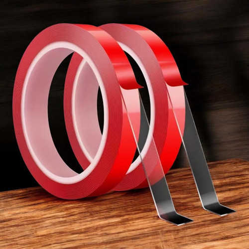 2 Adet Silikonlu Çift Taraflı Montaj Bandı 18mm X 2mt