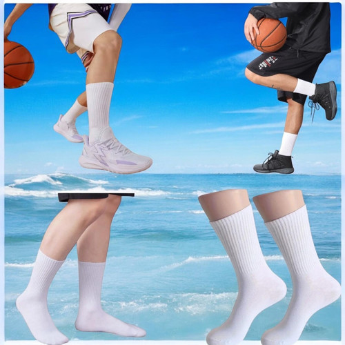Unisex Profesyonel Topuksuz Basketbol Voleybol Tenis Antrenman Havlu Spor Çorabı