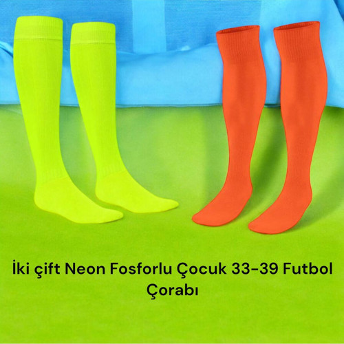 Çocuk Futbol Maç Çorabı Kaleci Kapıcı Goalkeeper Halı Saha Futbol Çorabı