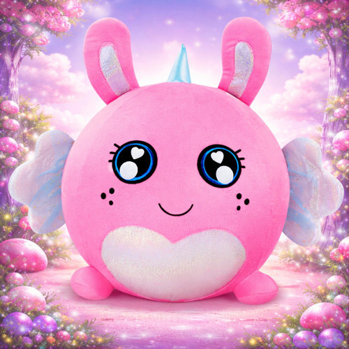 Biggies Şişme Peluş Unicorn XXL – Dev Boy Yumuşak Sevimli Unicorn Peluş Oyuncak