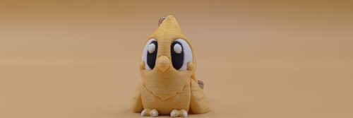 Sevimli Kanarya Anahtarlık – Neşenin ve Özgürlüğün Simgesi! - Hareketli Anahtarlık Çanta Süsü Charm