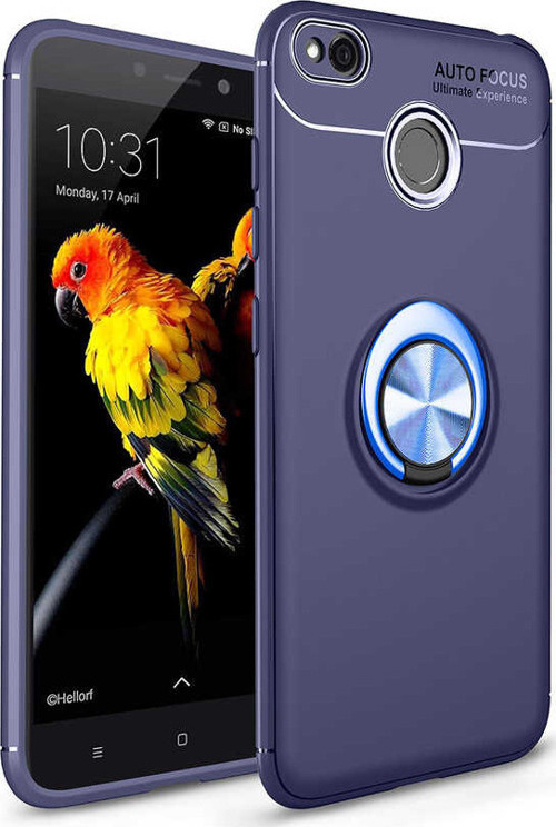 Redmi 4x Kılıf MSRA Ravel Silikon Kapak - Mavi