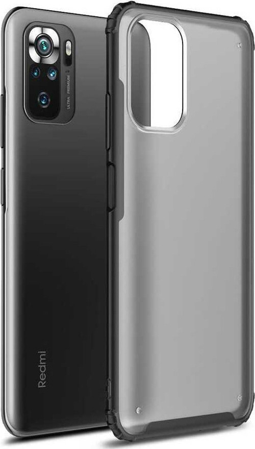 Redmi Note 10 Kılıf MSRA Volks Kapak - Siyah