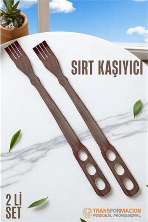 HSNET Sırt Kaşıma Aparatı - Plastik Sırt Kaşıyıcı 2 li set