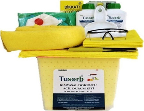 Kimyasal Döküntü Temizleme Acil Durum Kiti