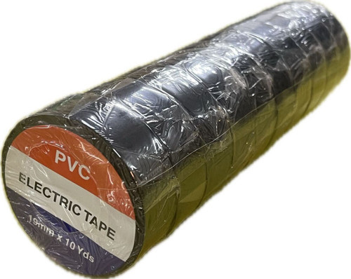 Elektrik İzole Bant 10'lu Bant Elektrikçi Bantı 19mmx10yrd 1 Paket