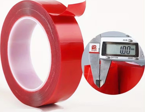 Silikon Çift Taraflı Montaj Bantı Şeffaf Tape 19mm X 5mt