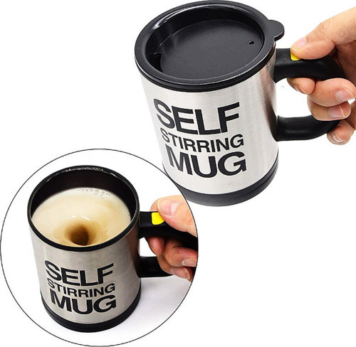 Karıştırıcı Özellikli Mikser Kupa Bardak Self Stirring Mug (Timya/Go1395) 200740