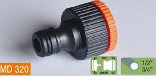 MUSLUK BAĞLANTI ADAPTÖRÜ DİŞİ 1/2-3/4 (Timya/Go1395) 202786