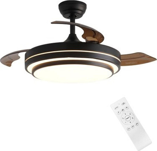 Dlc Vespero LED Tavan Vantilatörü Kumandalı 106 cm