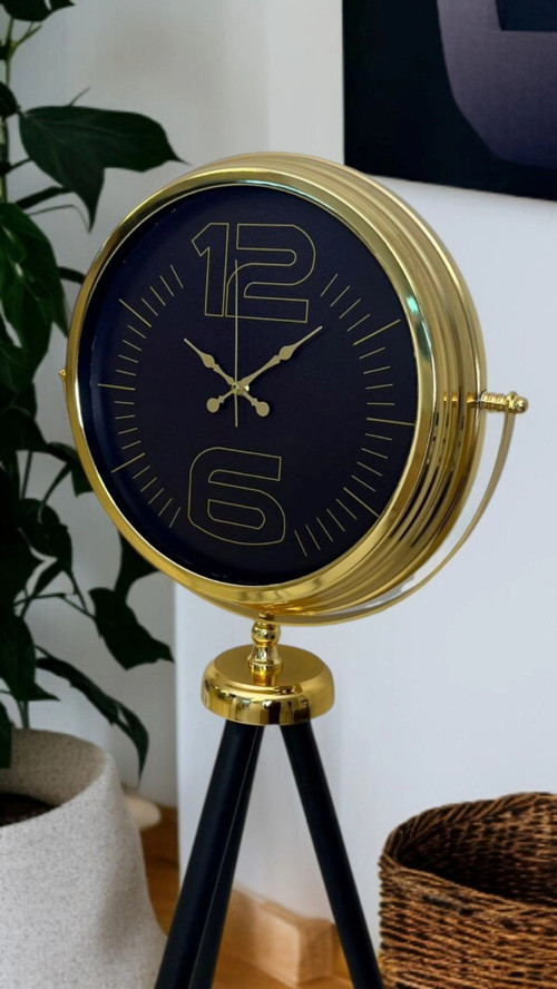 Zentime Prime Gold Şık Tripod Ayaklı Saat