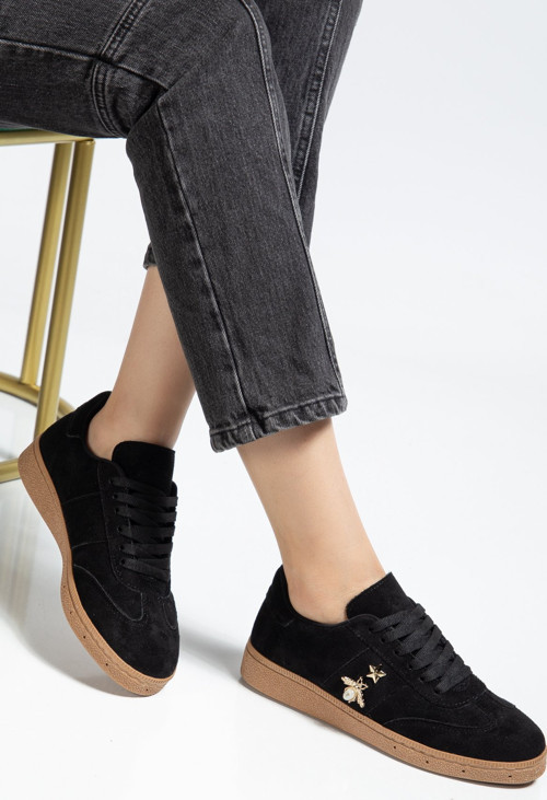 Kadın Kelebek Yıldız Tokalı Günlük Sneaker