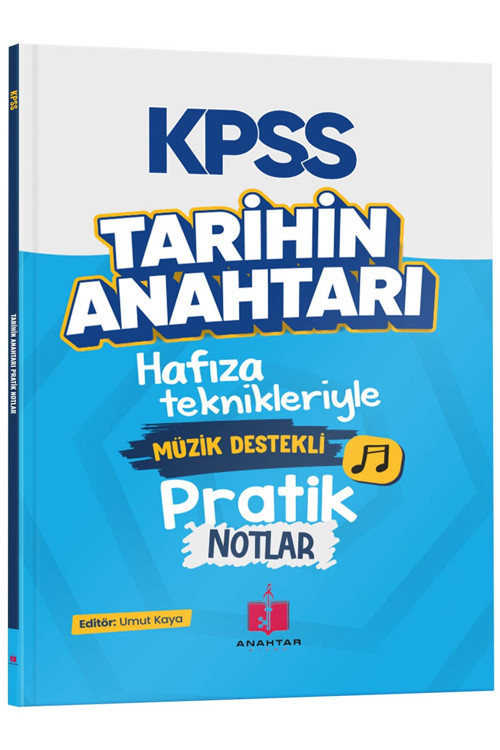 Kpss Tarihin Anahtarı Müzik Destekli Pratik Notlar - Umut Kaya