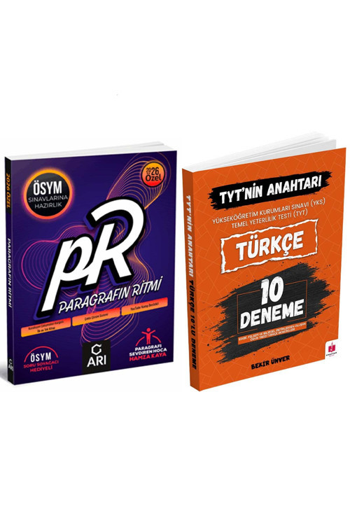 2026 Tyt'nin Anahtarı Türkçe 10'Lu Deneme Paragrafın Ritmi Soru Bankası