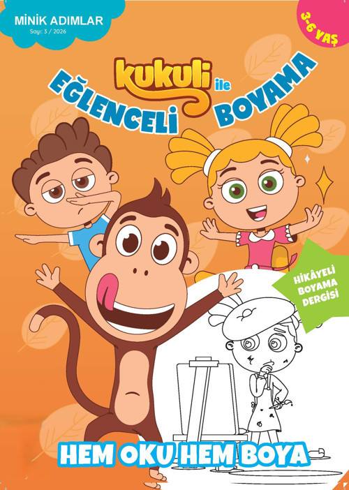 KUKULİ İLE EĞLENCELİ BOYAMA SAYI 3