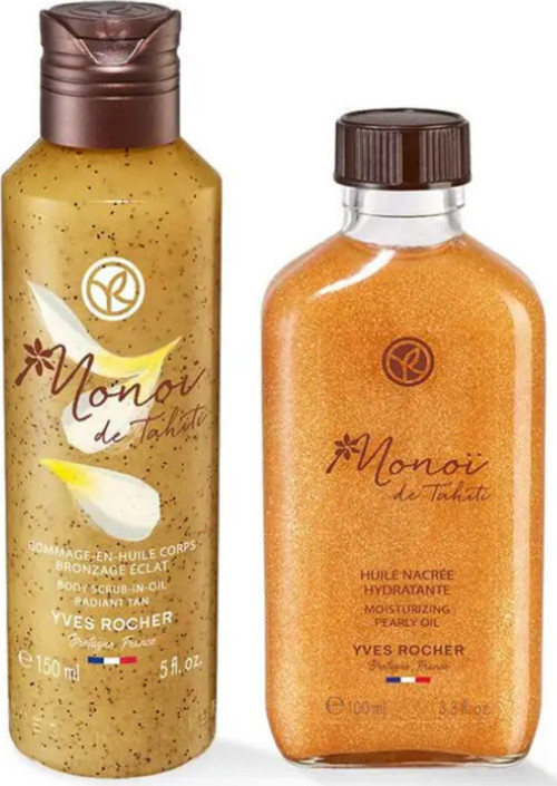 Nemlendirici Peeling Duş Yağı 150Ml & Işıltı Veren Saç Ve Vücut Yağı 100Ml 2'Li Set