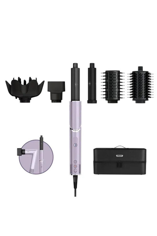 FlexStyle 5-in-1 Saç Kurutma & Şekillendime Sistemi - Lila