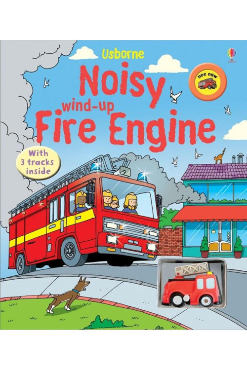 Noisy Wind-Up Fire Engine Book