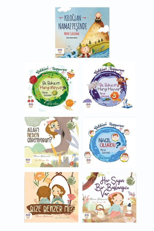 Okul Öncesi 7 Kitap Set - Merve Gülcemal