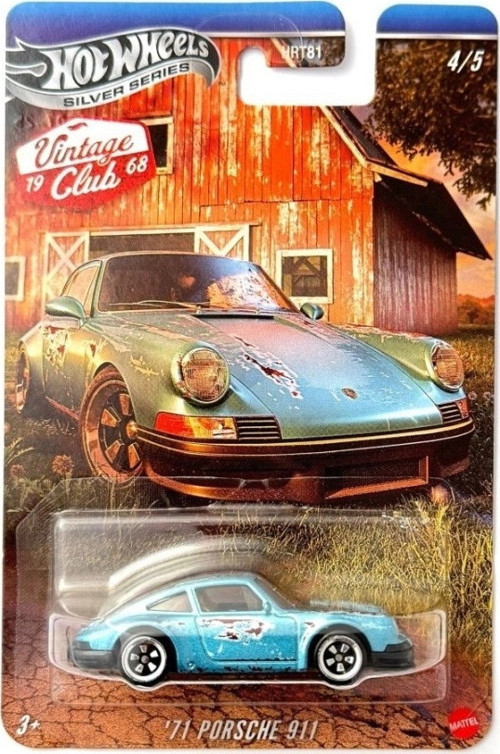 Hotwheels Vintage Silver Series Arabalar - 71 Porshe 911 -JBY34