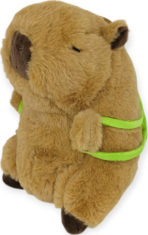 Peluş Sevimli Hayvanlar 25 cm - Kapibara Ananas Çantalı