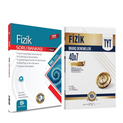 Bilgi Sarmal TYT Fizik Soru Bankası ve Deneme Seti 2 Kitap