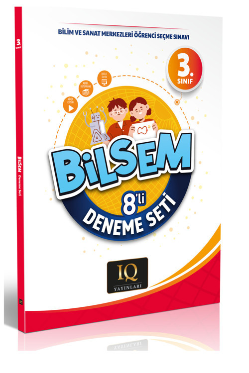 Iq Yayınları 3. Sınıf Bilsem 8'Li Deneme Sınavı