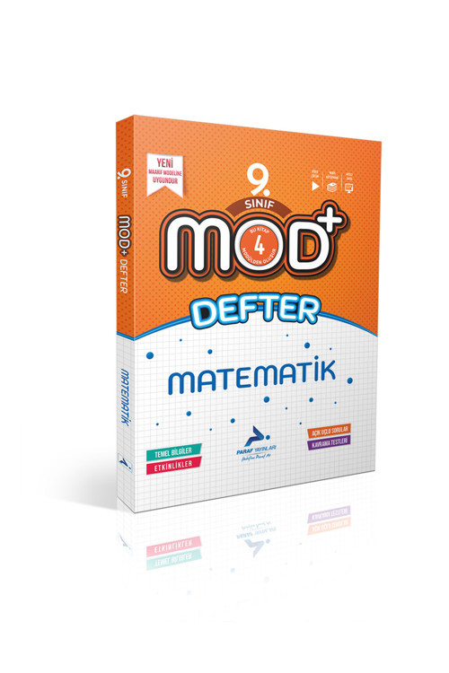 Paraf Yayınları Paraf 9. Sınıf Mod Matematik Defter