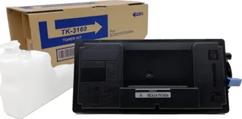 Kyocera Ecosys M3145DN TK-3160 Chipli Siyah Ithal Muadil Toner 12.500 Sayfa