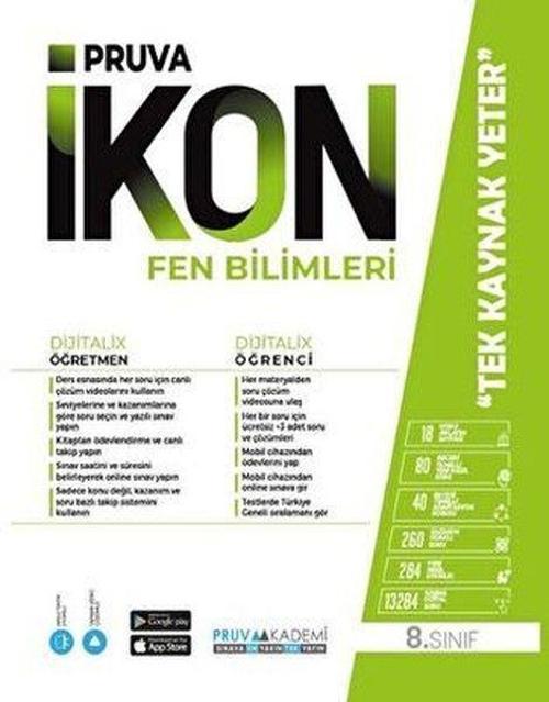 8. Sınıf İkon Fen Bilimleri Konu Anlatım Kitabı