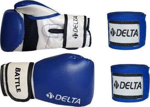 Battle Dura-Strong Boks Eldiveni + Boks El Bandajı Seti