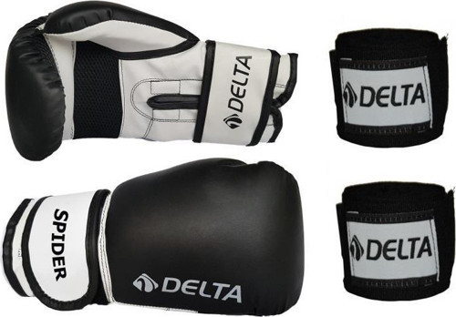 Spider Dura-Strong Boks Eldiveni + Boks El Bandajı Seti