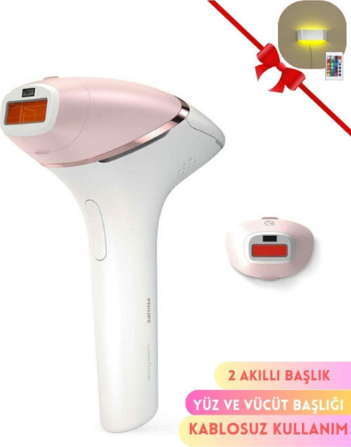 Yüz+Vücut+Hassas Bölge, Kablolu/Kablosuz Çanta Hediyeli IPL Epilasyon Cihazı